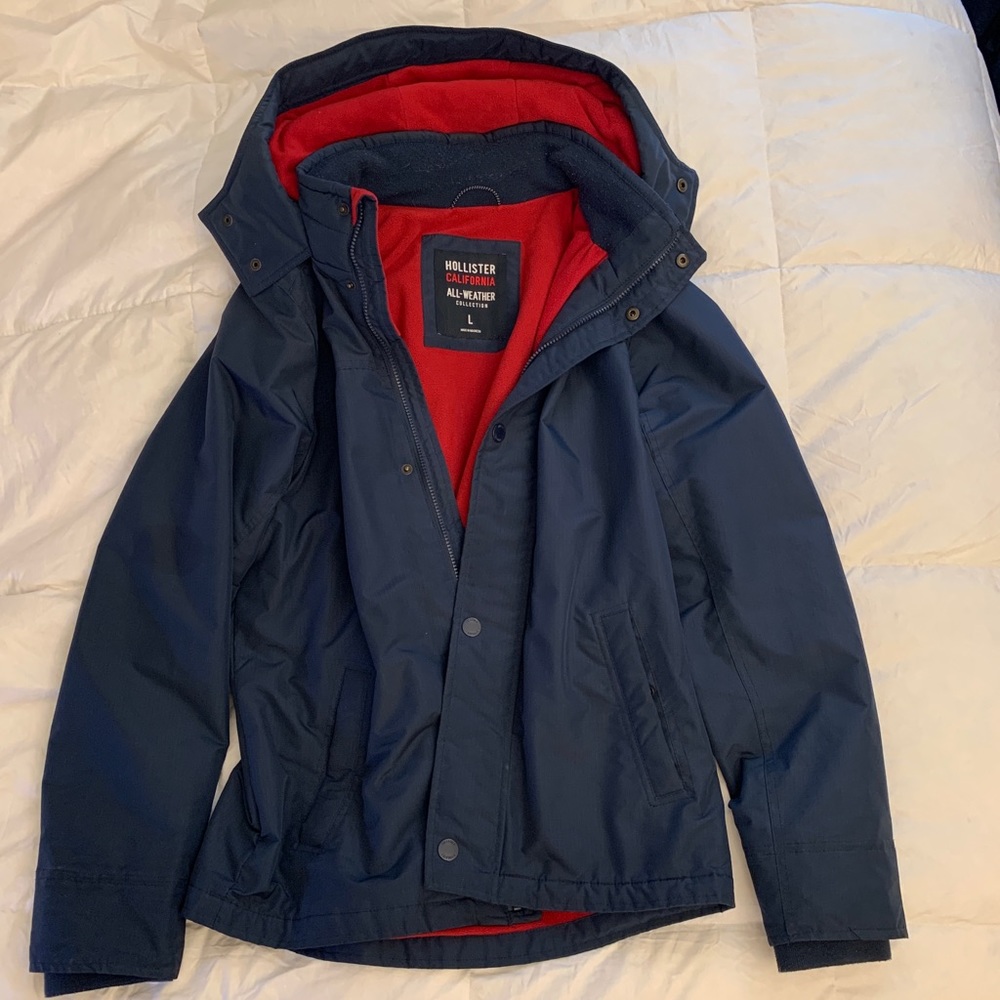 Hollister All Weather Jacket - Men’s Large L